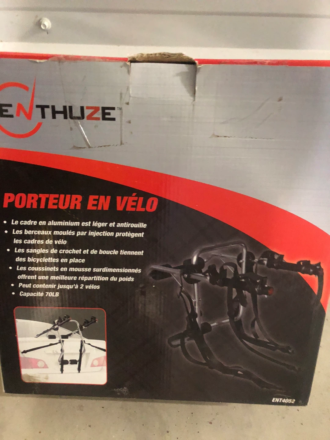 ENTHUZE 2 Bike Car Carrier/ Used Aluminum - photo 4