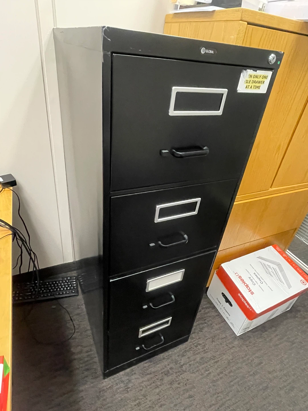 Metal Filing Cabinet - 4 Drawer
