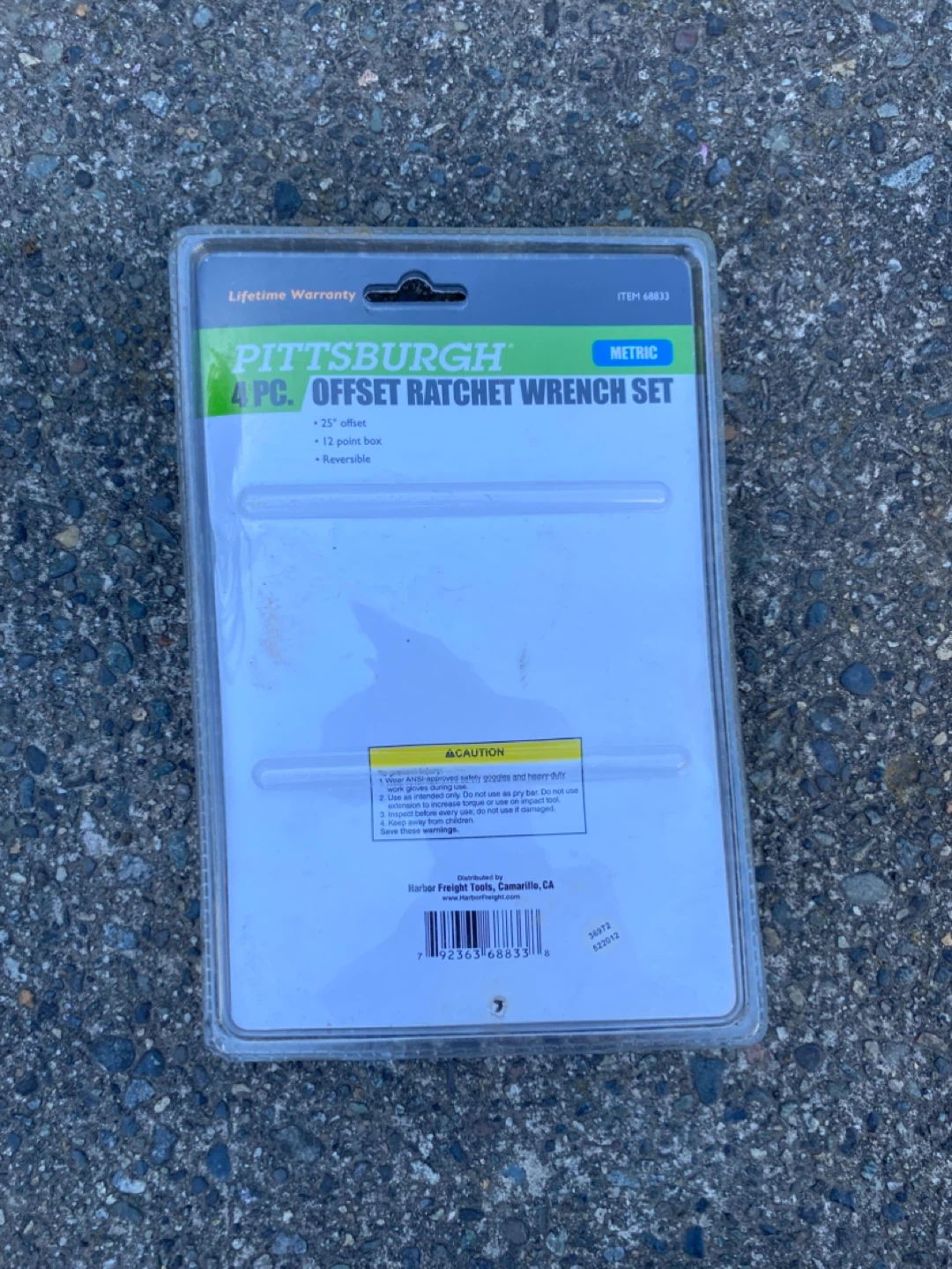 Pittsburgh 4 Pc. Offset Ratchet Wrench Set - photo 2