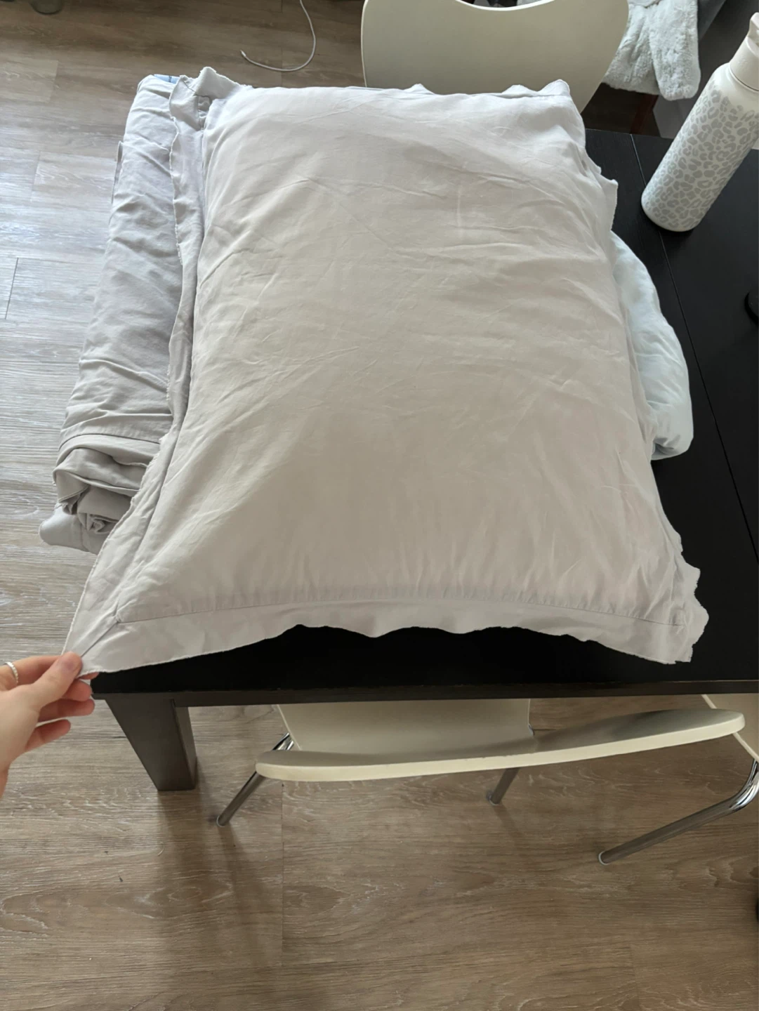Cotton Queen Duvet Cover, rectangle pillow case, queen bed sheet - photo 2