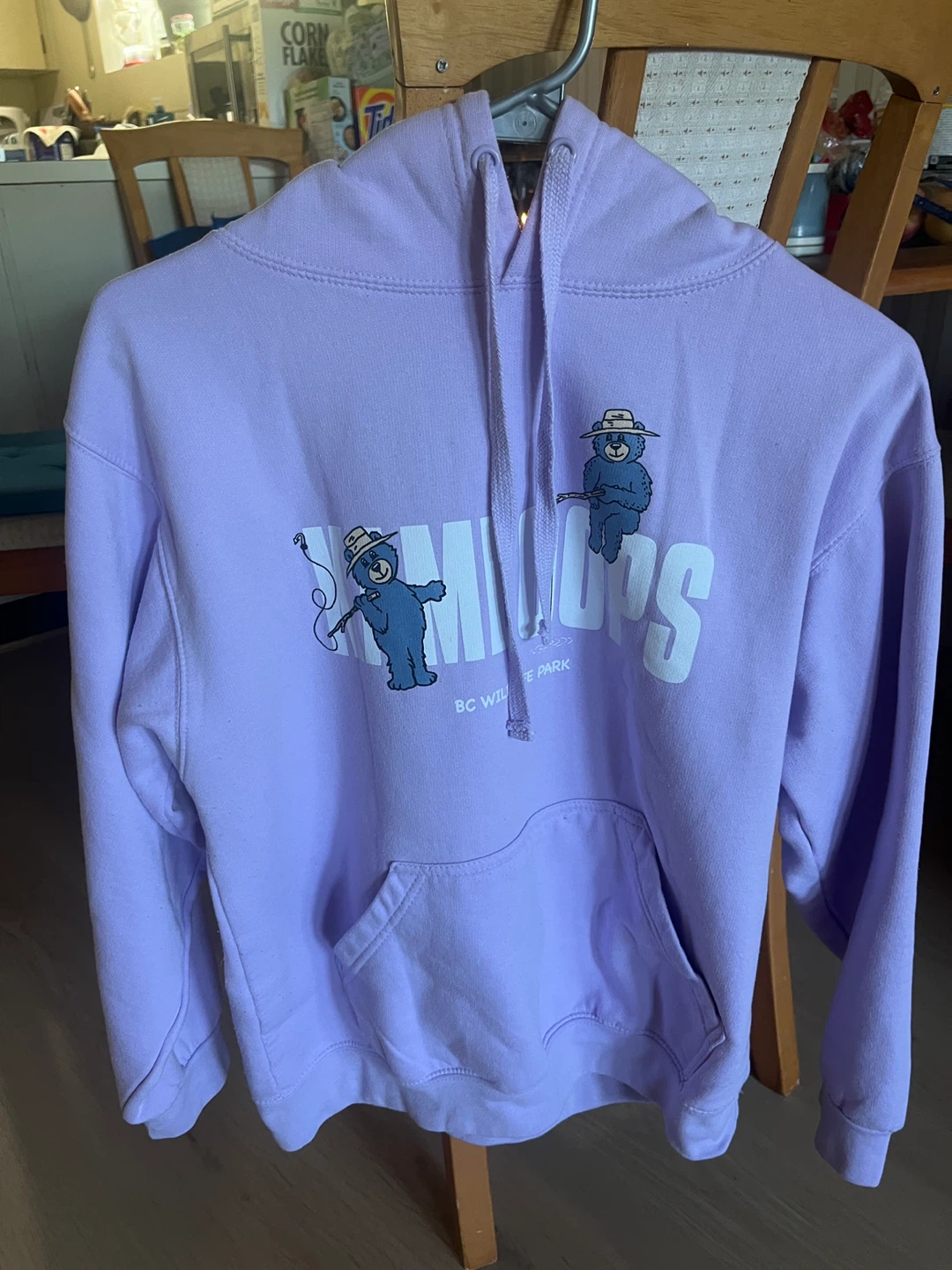 Kamloops BC Wildlife Park Purple Hoodie