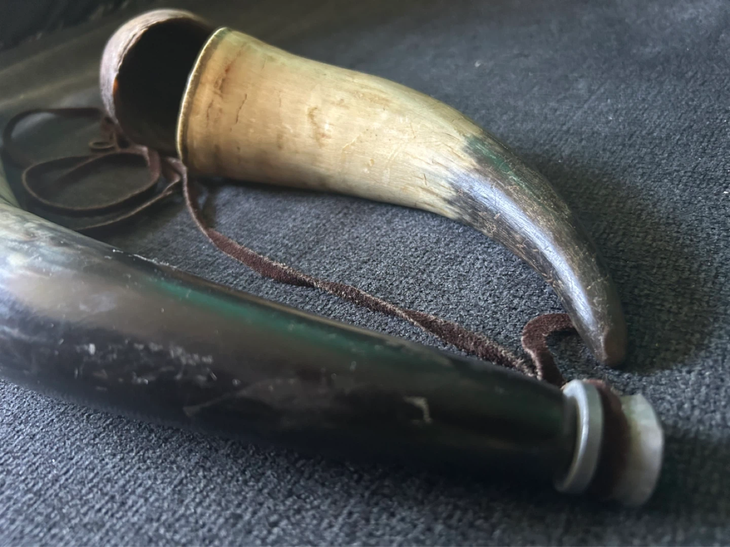 Set of 3 Vintage Horns - photo 3