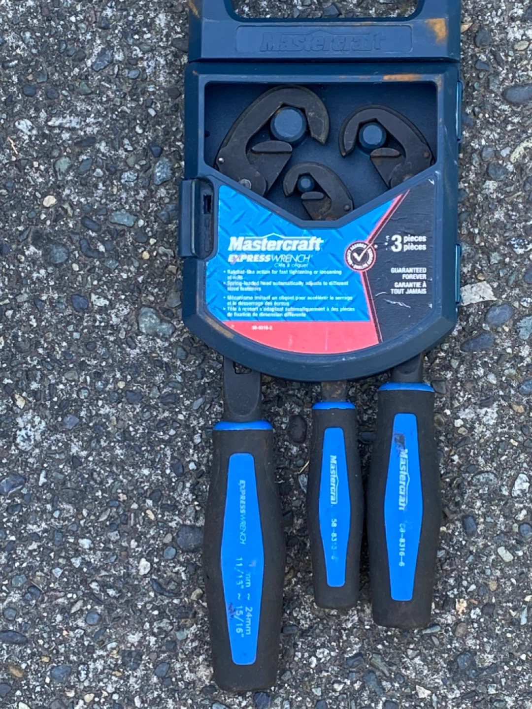 Mastercraft Express Wrench Set - 3 Pieces