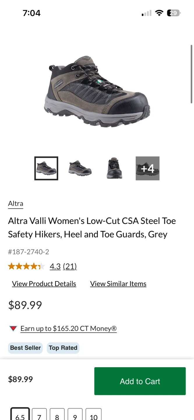 Altra Steel Toe Safety Shoes for Women
