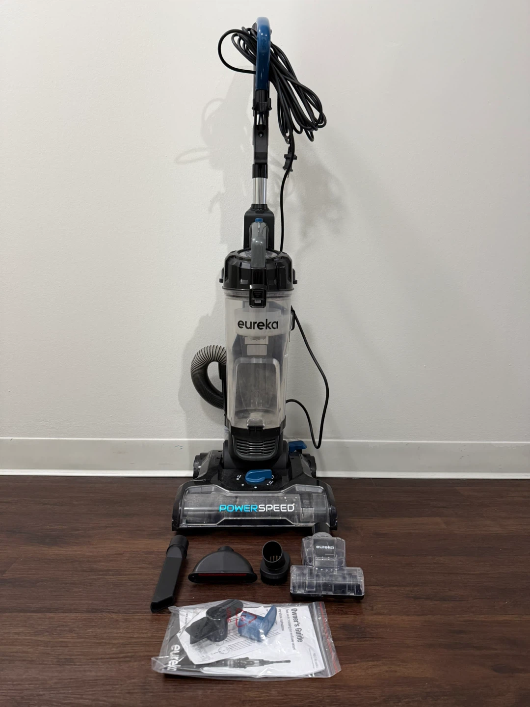 Eureka PowerSpeed Upright Vacuum Cleaner with Attachments