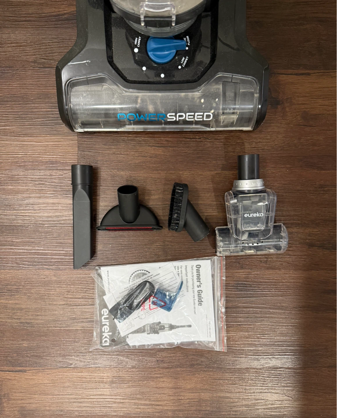Eureka PowerSpeed Upright Vacuum Cleaner with Attachments - photo 2