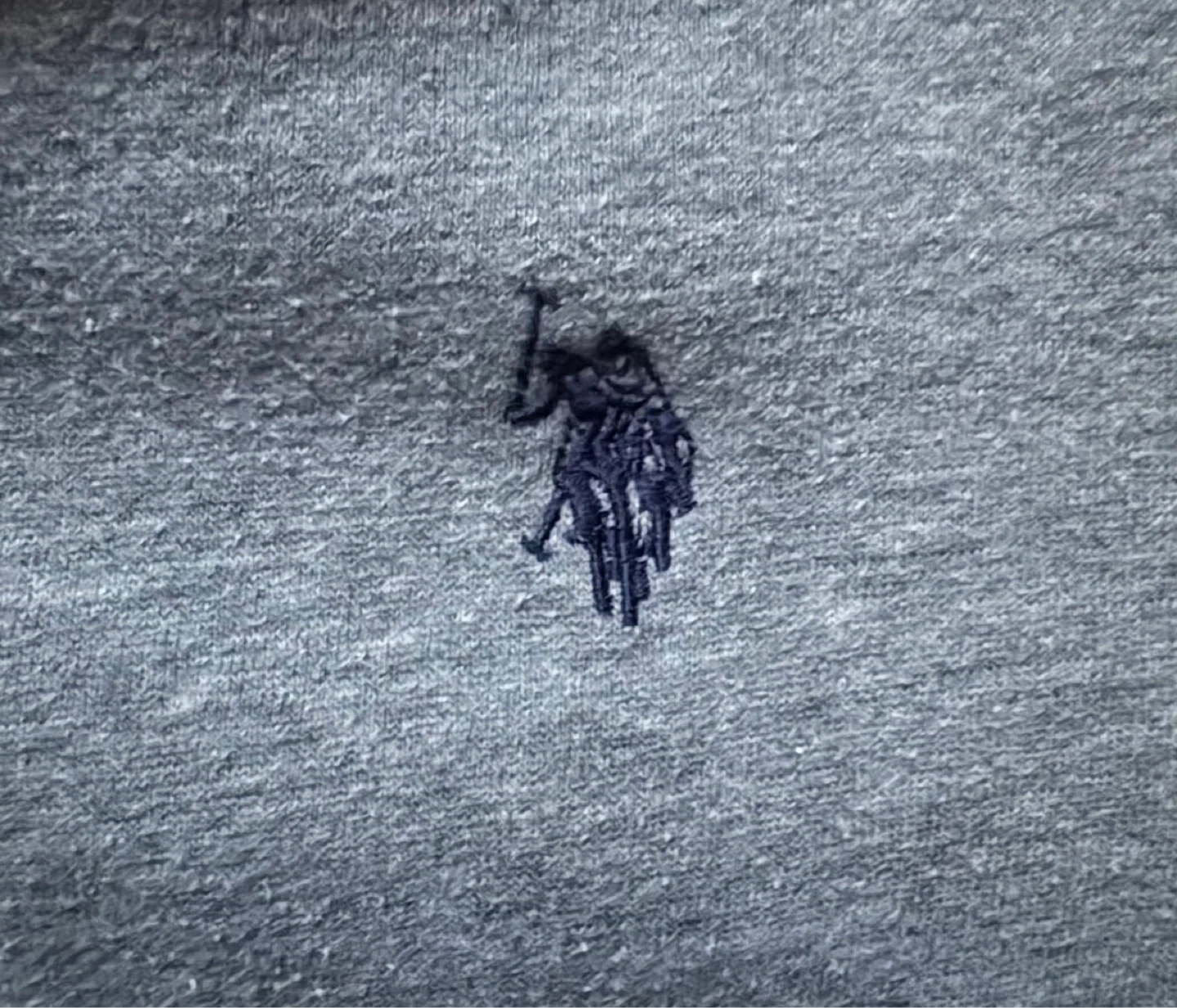 Grey POLO zip up hoodie - photo 4