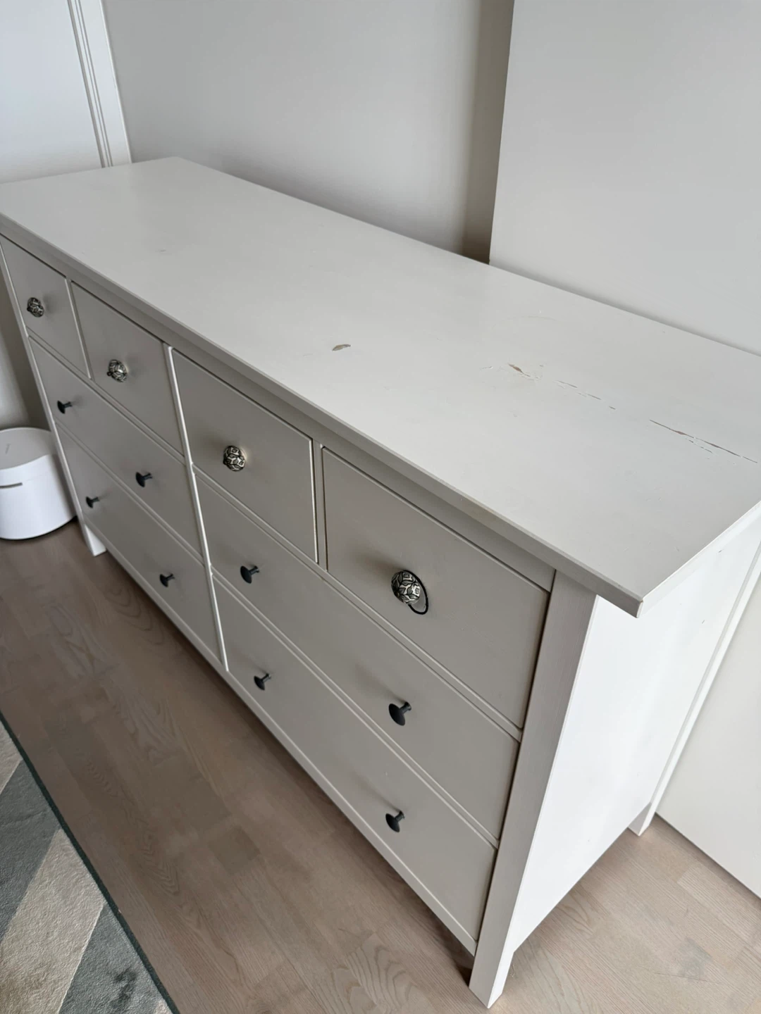 IKEA White 8-Drawer Dresser - photo 3