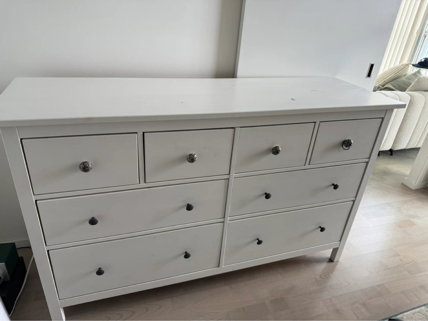 IKEA White 8-Drawer Dresser