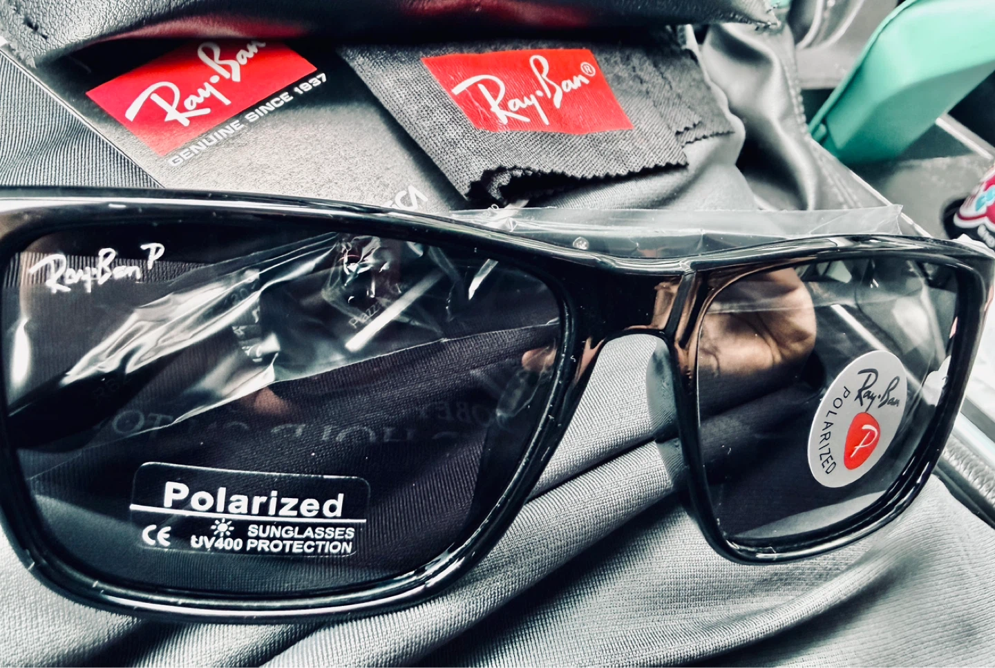 Rayban pitol shaped sunglasses - photo 2