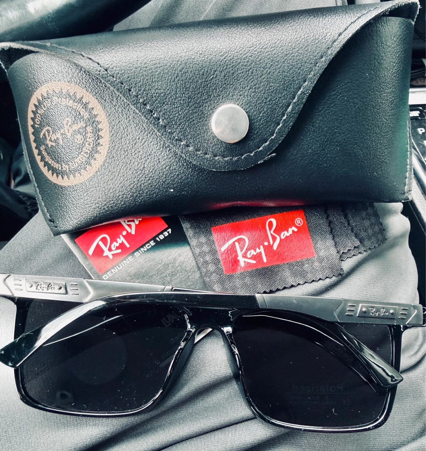 Rayban pitol shaped sunglasses - photo 4