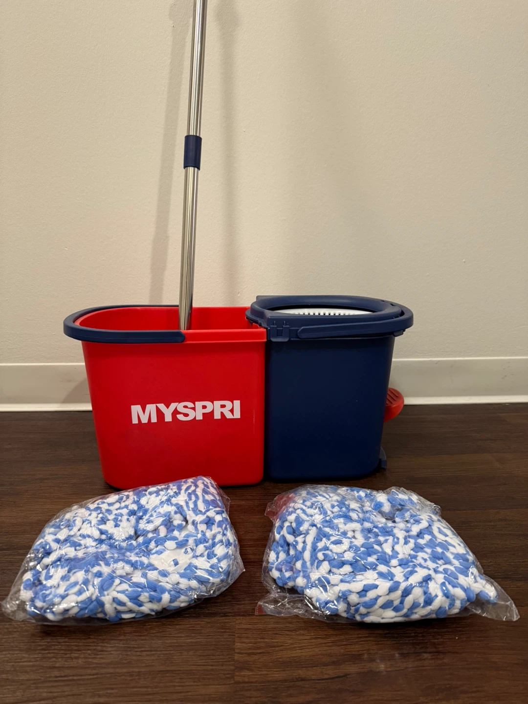 MYS PRI Spin Mop and Bucket Set with 2 Refills - photo 3