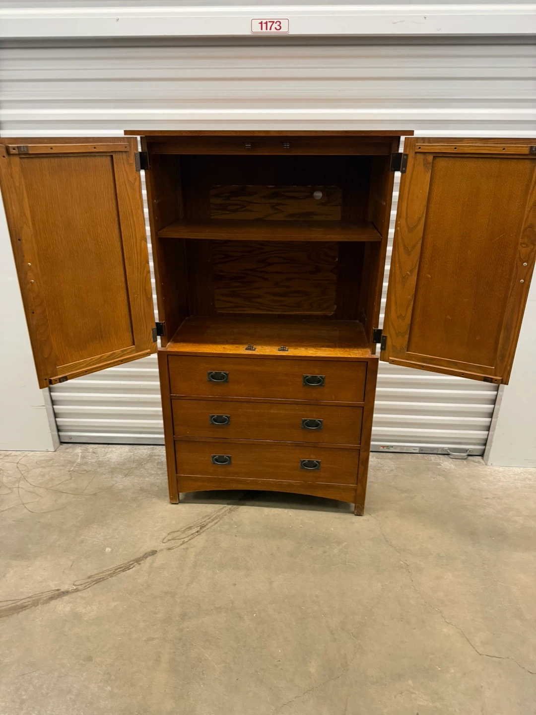 Bassett Armoire with Drawers - photo 3