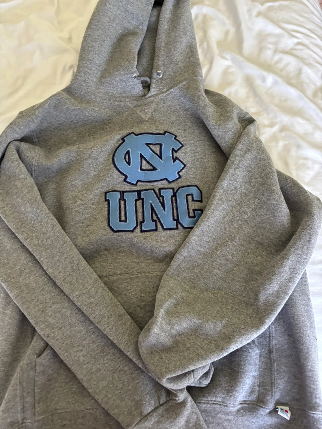 Russell Athletic Grey UNC Tar Heels Hoodie