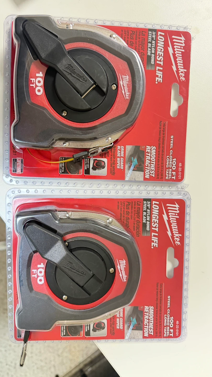 Milwaukee 100 ft. Steel Closed Reel Long Tape Measure