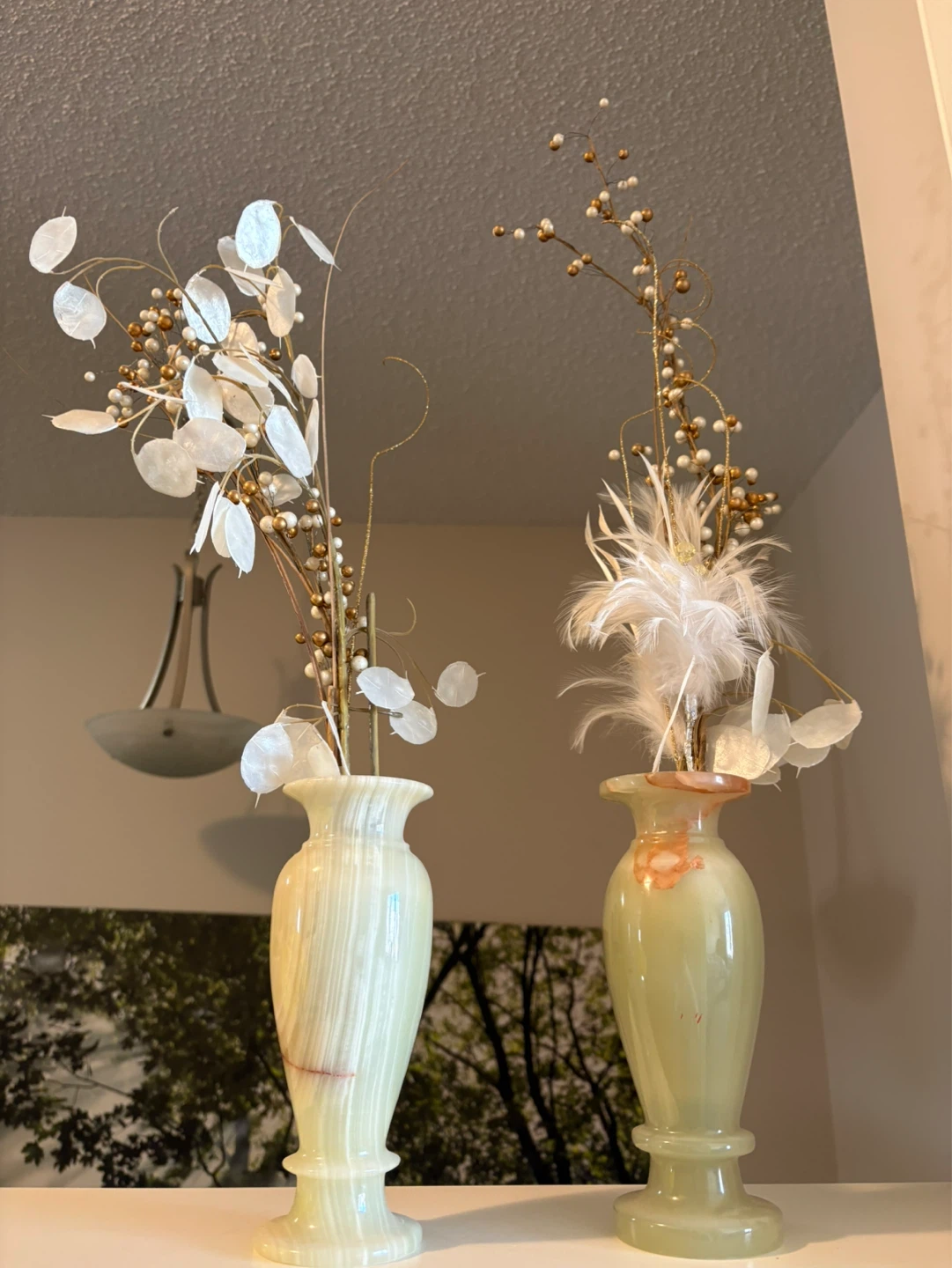 Decorative Vases with Artificial Floral Arrangements (Set of 2) - photo 2