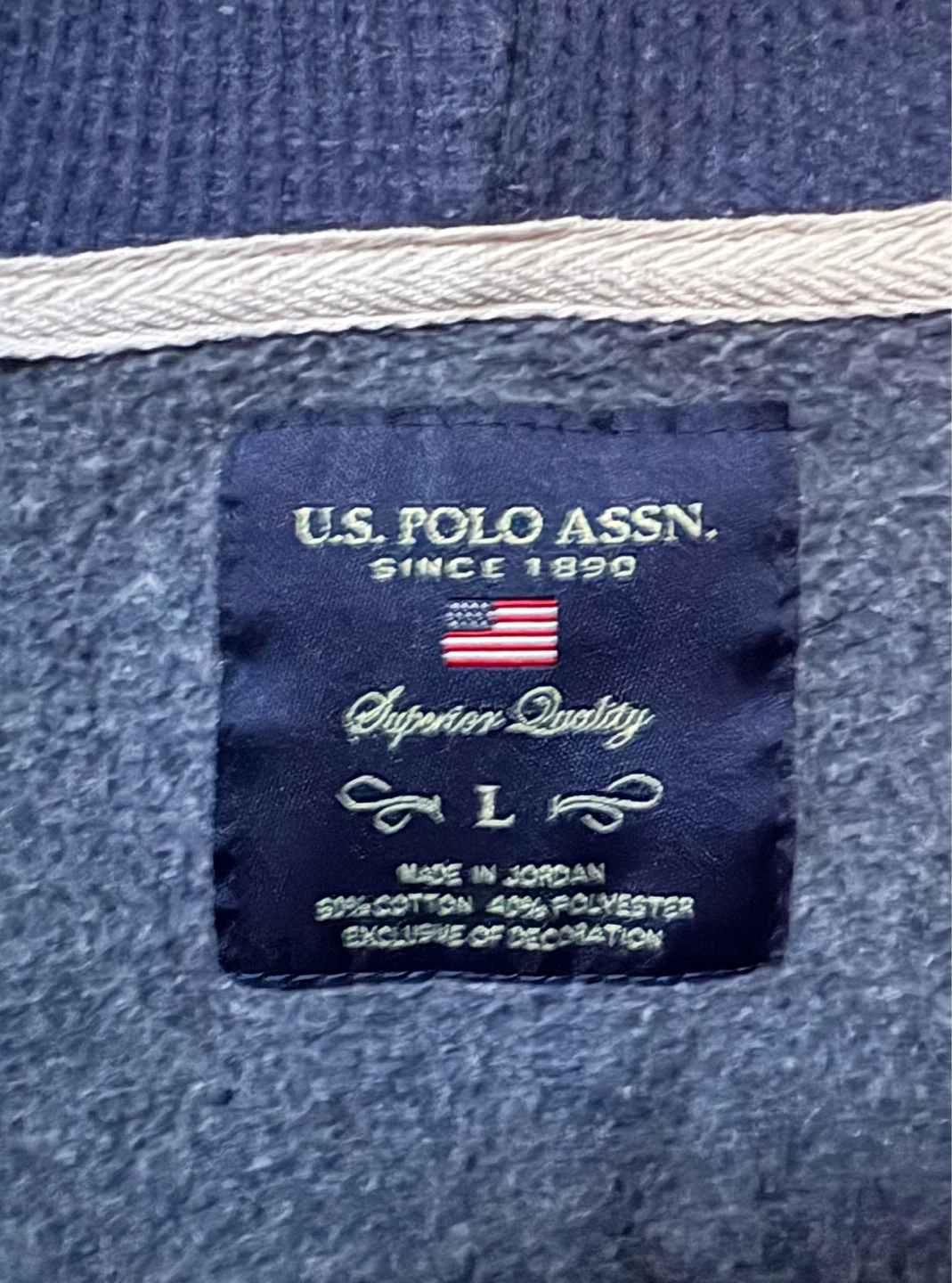 Kids Ralph Lauren POLO navy zip-up hoodie - photo 4