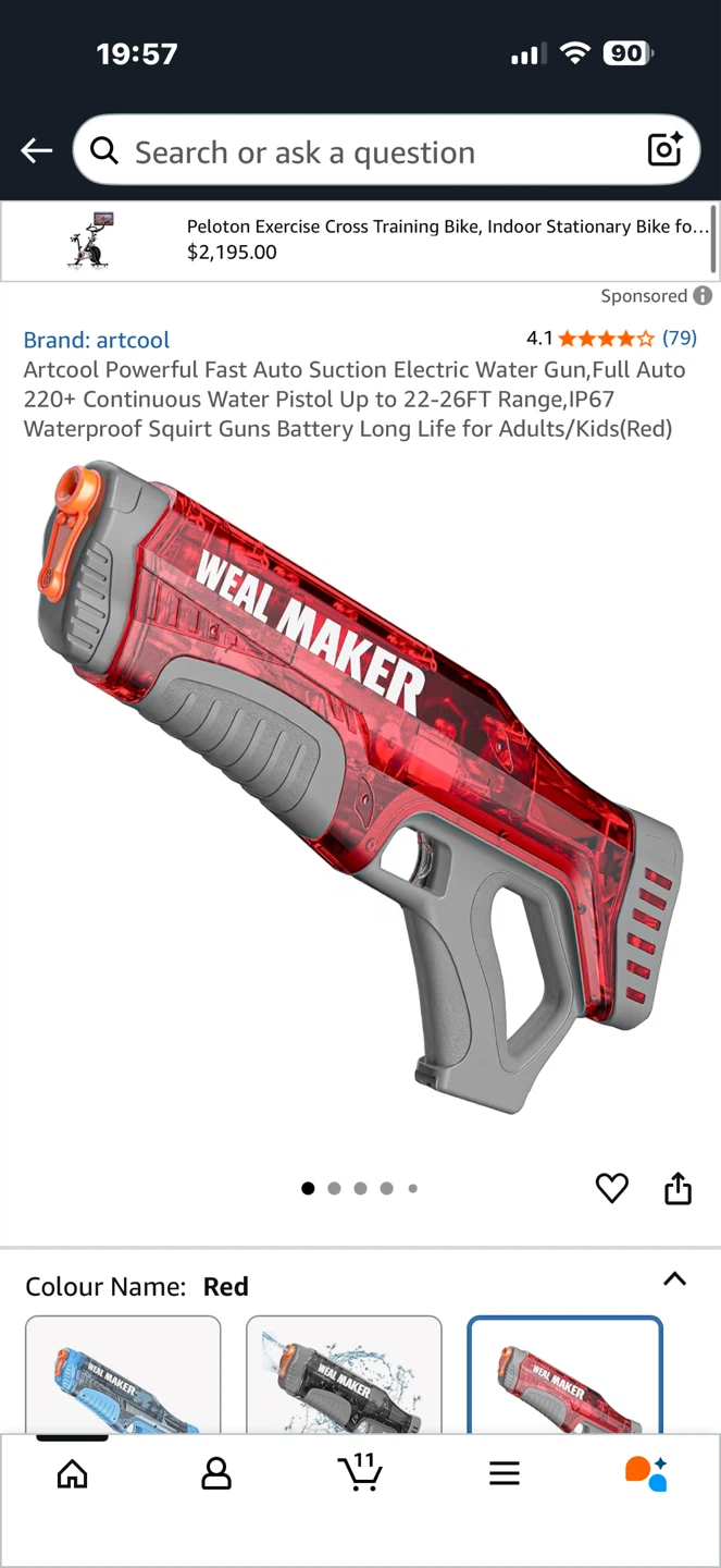 *Brand New* Rechargeable Automatic Electric Water Gun - photo 4