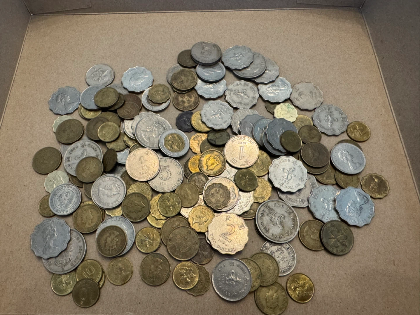 Big Lot Of Old British Colonial Hong Kong Coins - photo 2