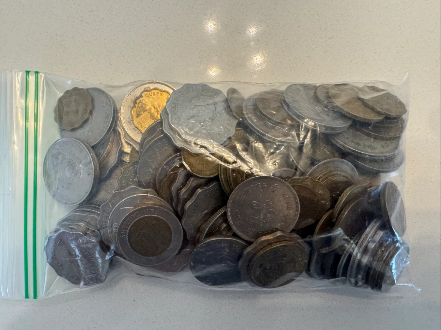 Big Lot Of Old British Colonial Hong Kong Coins