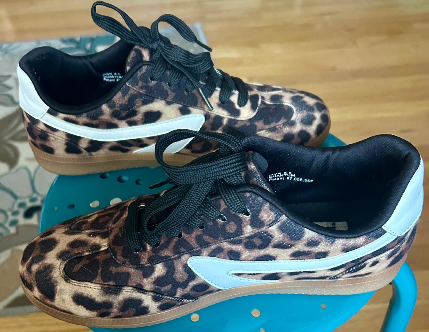 Leopard Print Sneakers