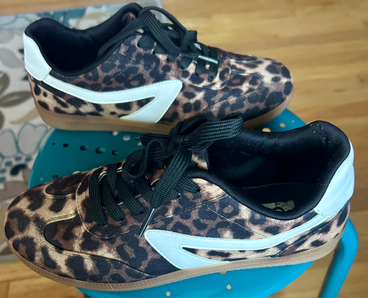 Leopard Print Sneakers - photo 3