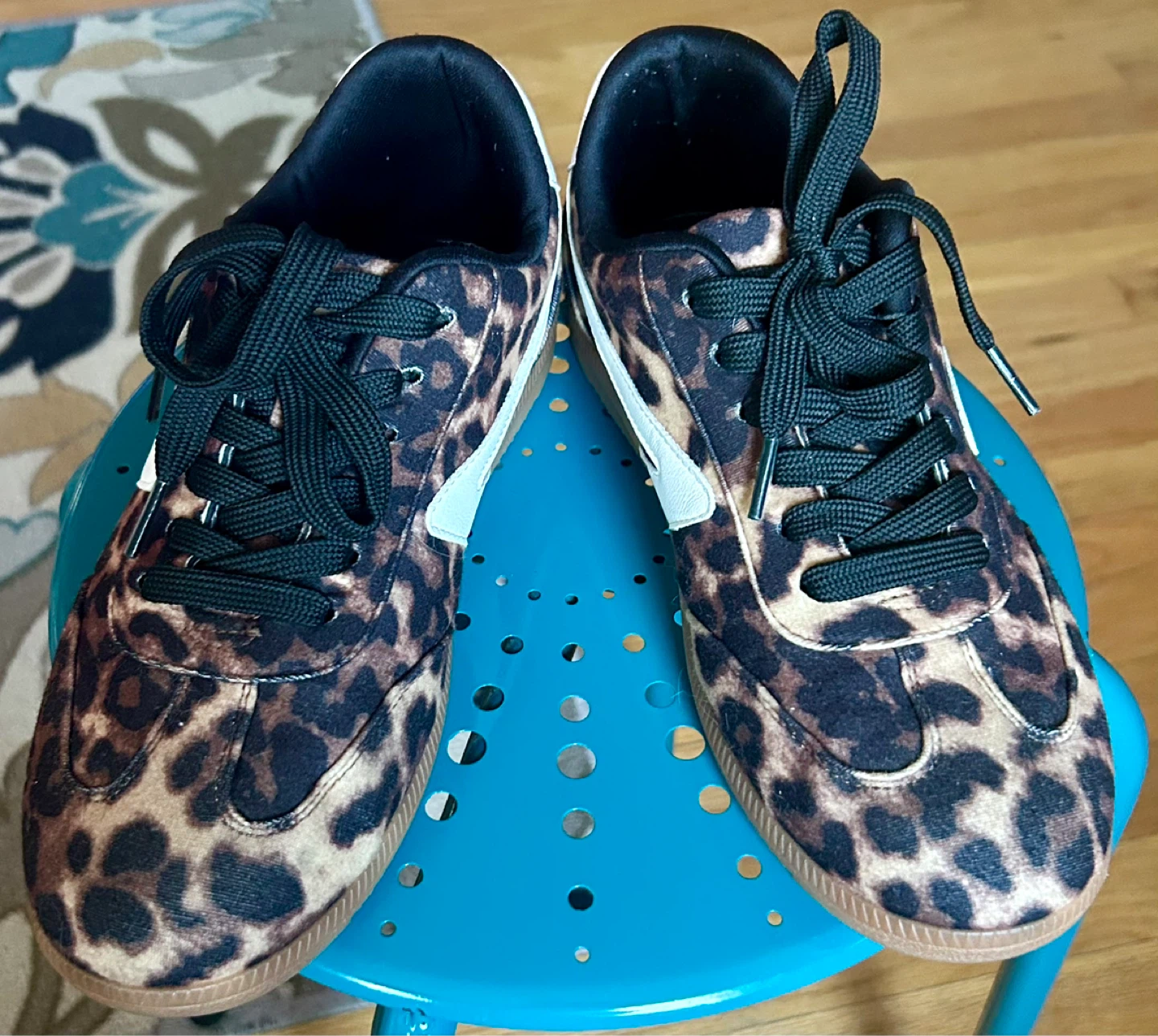 Leopard Print Sneakers - photo 5