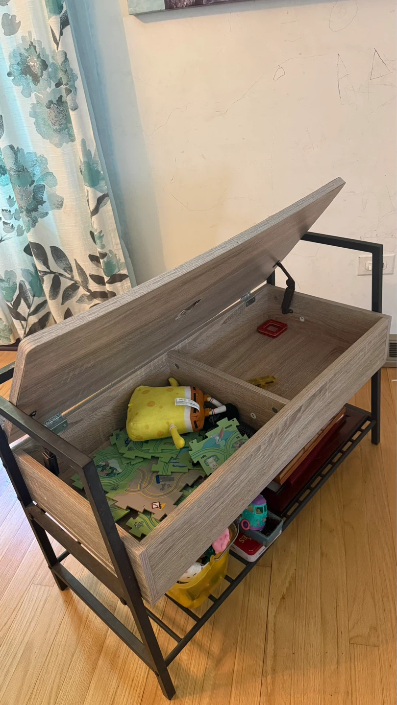 Storage Bench with Lift-Top check more pictures - photo 4