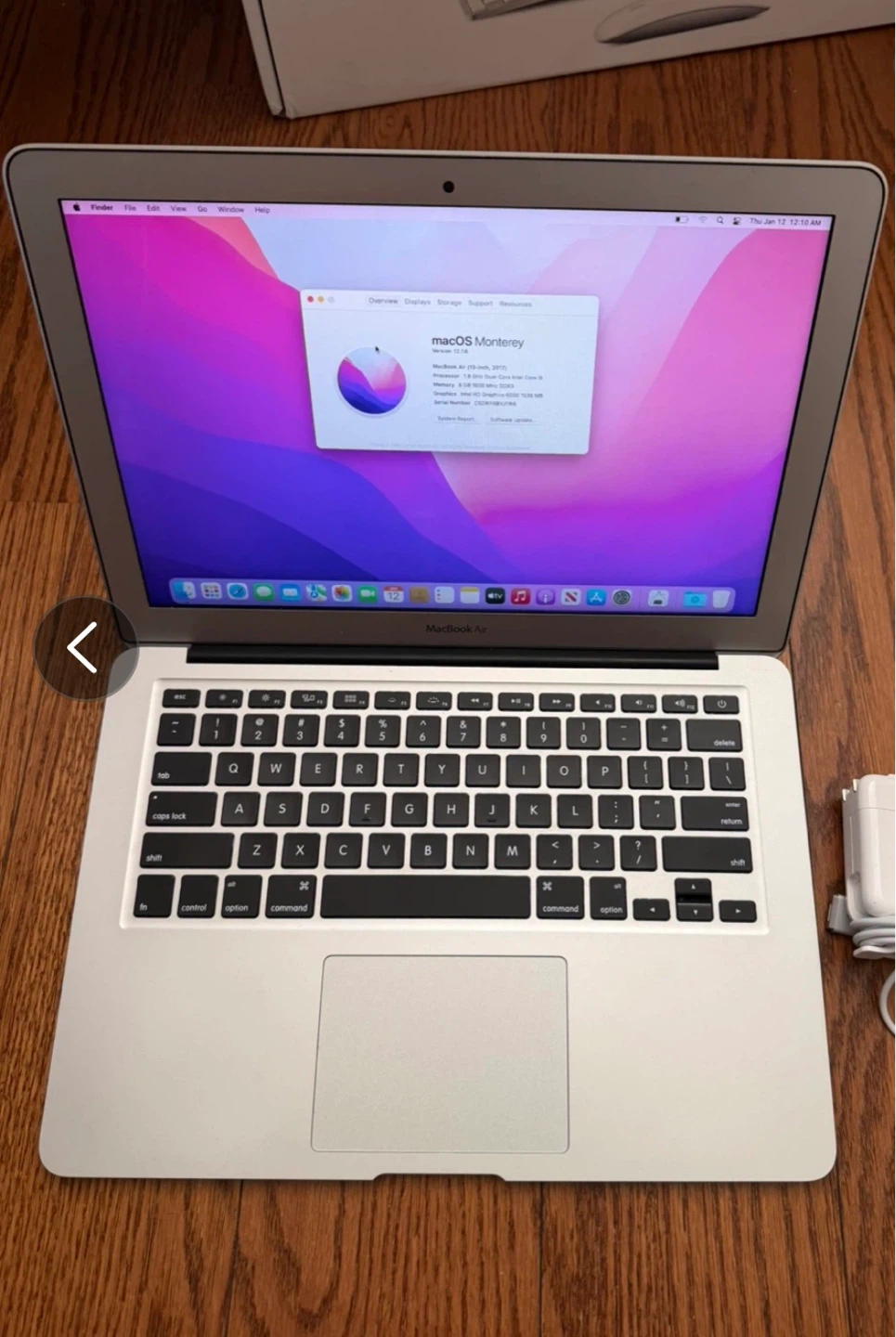 2017 MacBook Air 13”/8GB RAM/256GB SSD/Good Battery