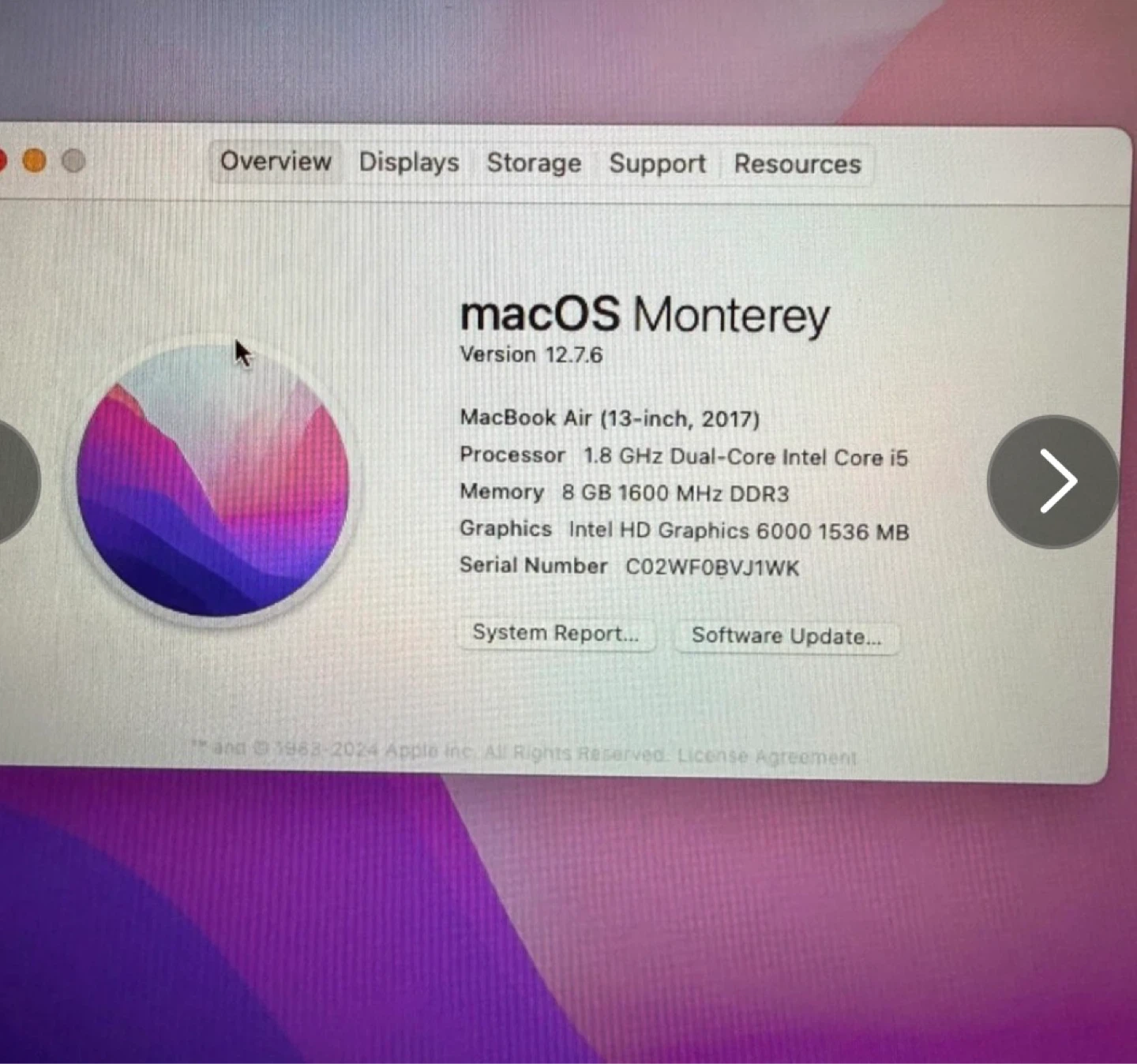 2017 MacBook Air 13”/8GB RAM/256GB SSD/Good Battery - photo 2