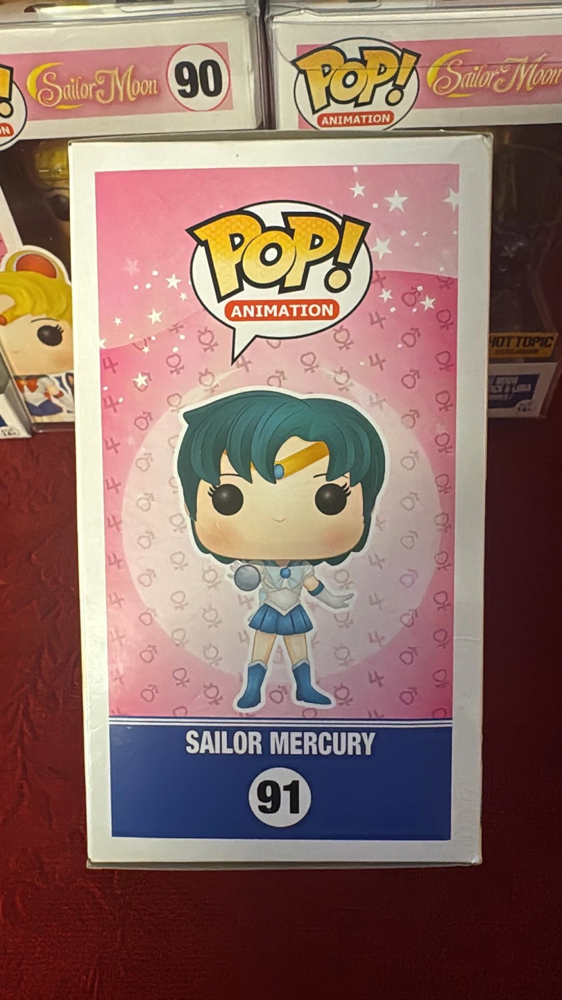 Funko Pop! Animation Sailor Moon Sailor Mercury #91 Vinyl Figure - photo 5