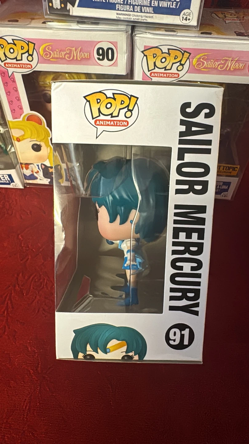 Funko Pop! Animation Sailor Moon Sailor Mercury #91 Vinyl Figure - photo 3