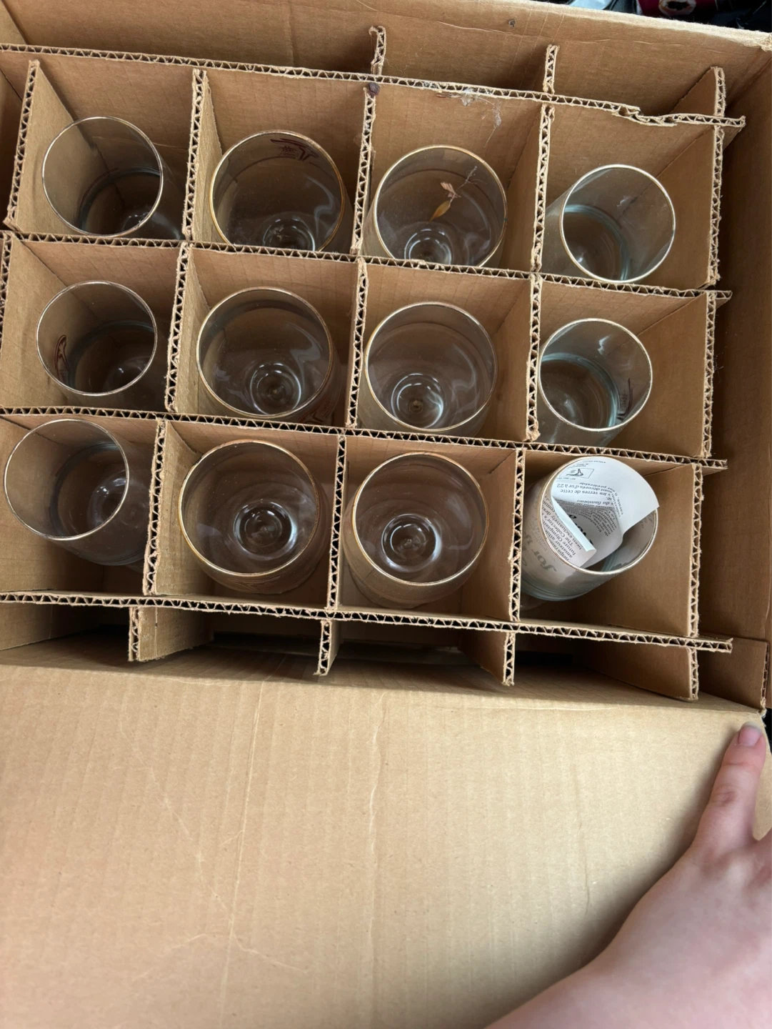 Vintage Olympic Glasses - Set of 12