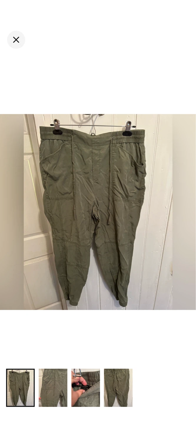 Banana Republic Olive Green Jogger Pants Size L