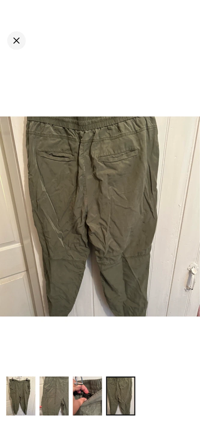 Banana Republic Olive Green Jogger Pants Size L - photo 4