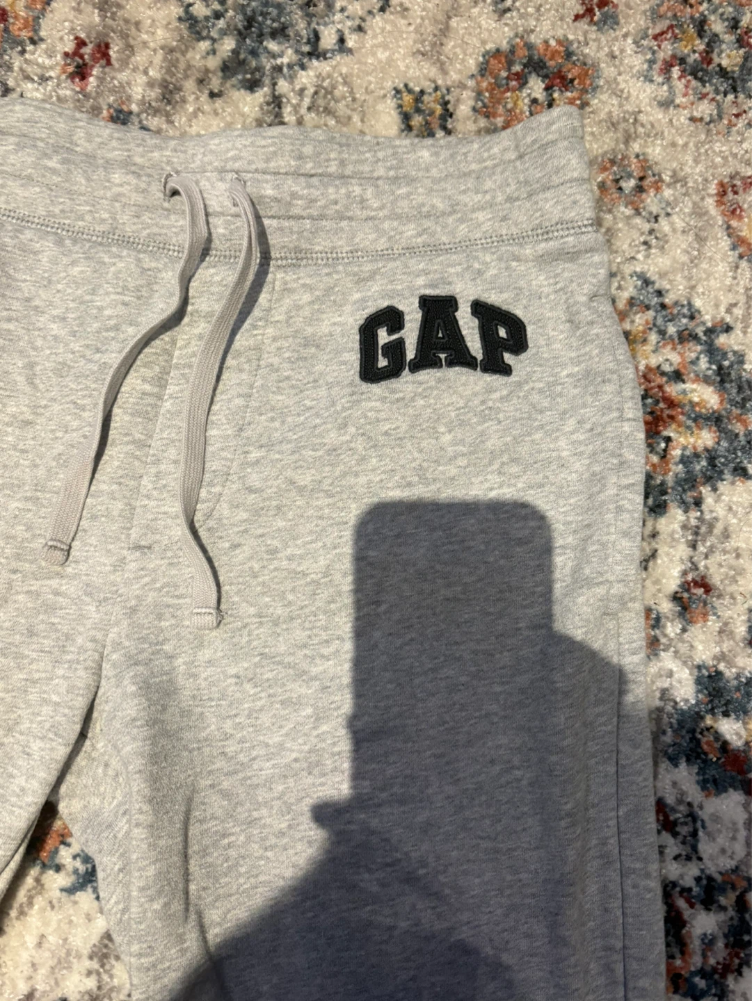 Men’s XS cuffed light grey sweatpants - photo 2