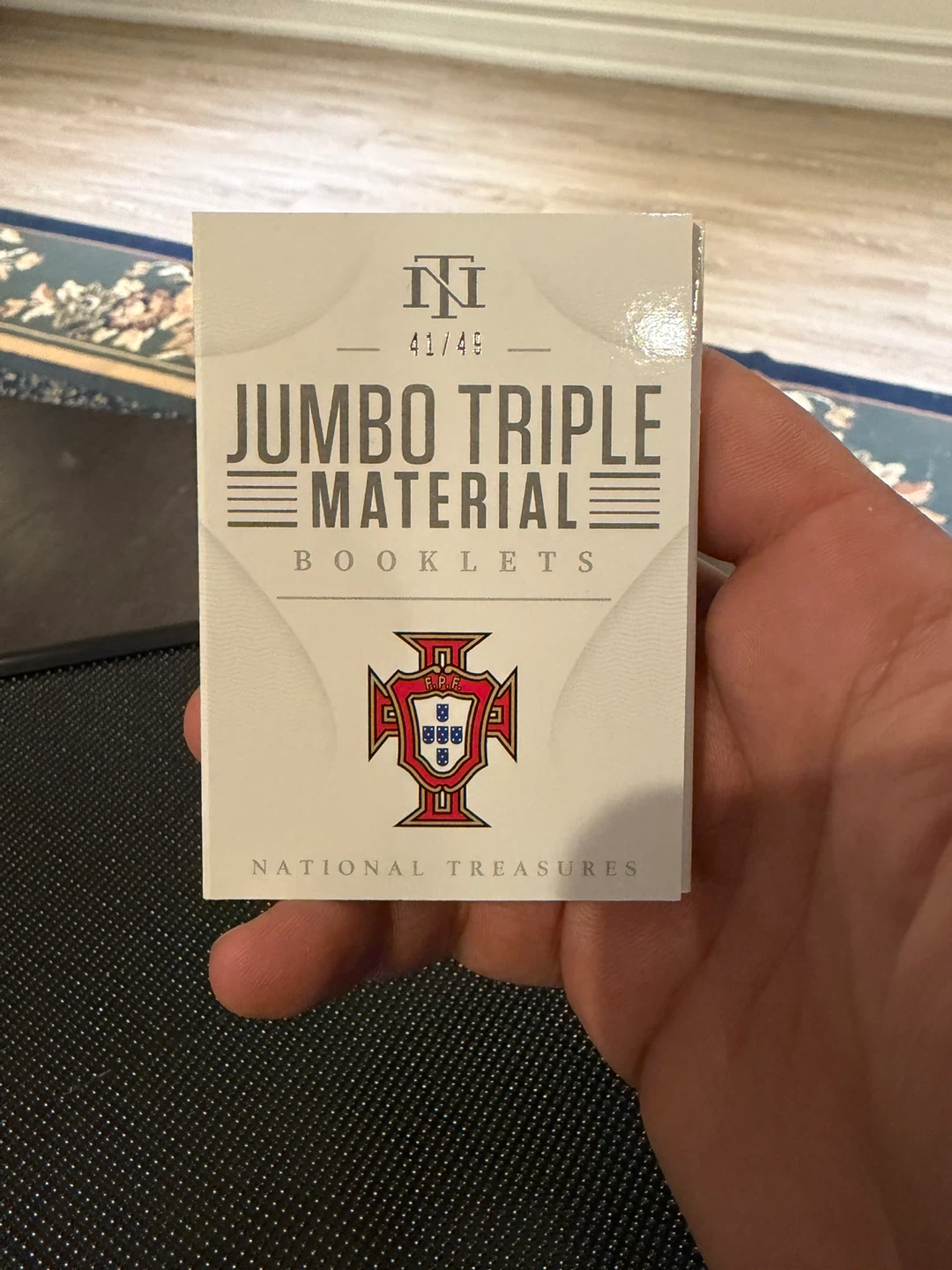 National Treasures Jumbo Triple Booklets Ronaldo Pepe Renato