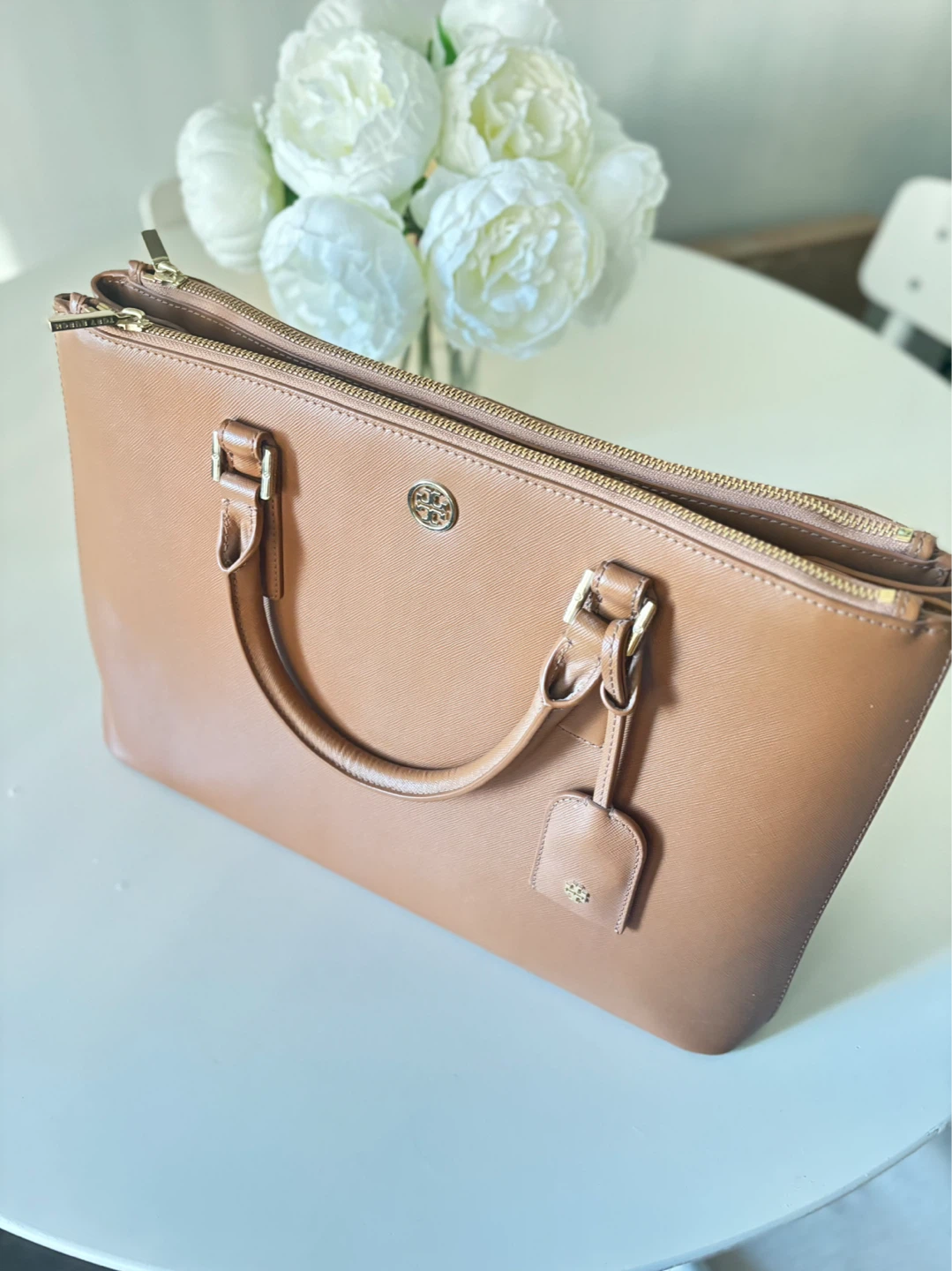 Tory Burch Satchel - Brown Leather Handbag - photo 2