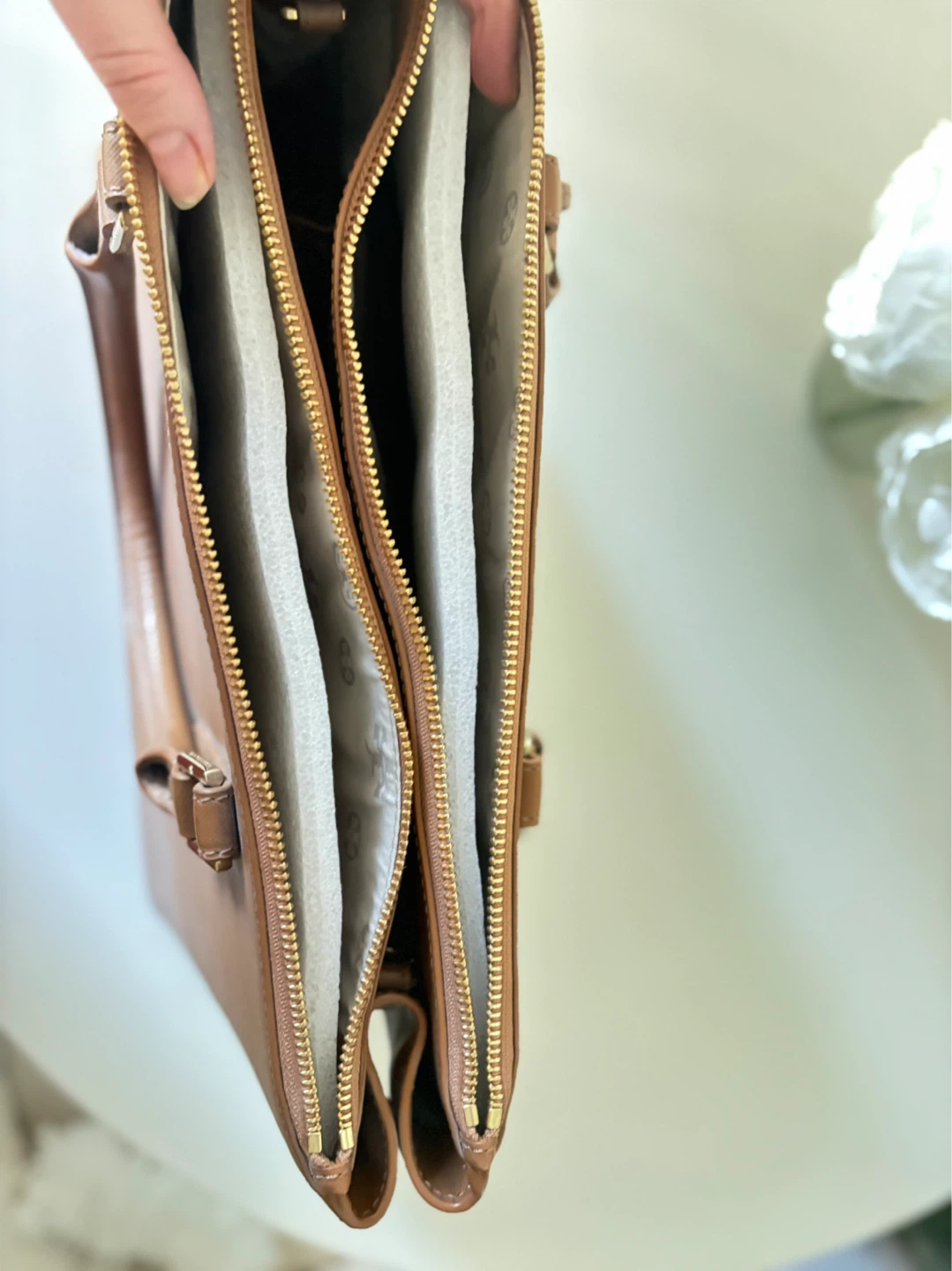 Tory Burch Satchel - Brown Leather Handbag - photo 5