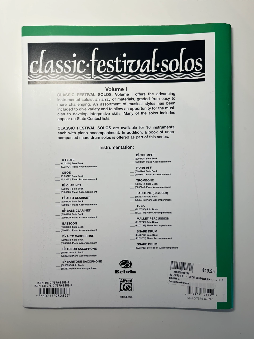 Oboe Student (Level 1) - by Blaine Edlefsen - photo 2