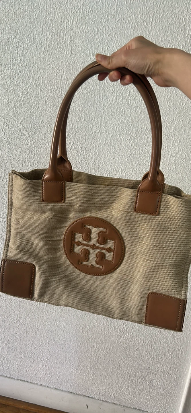 Tory Burch Canvas & Leather Tote Bag - photo 2