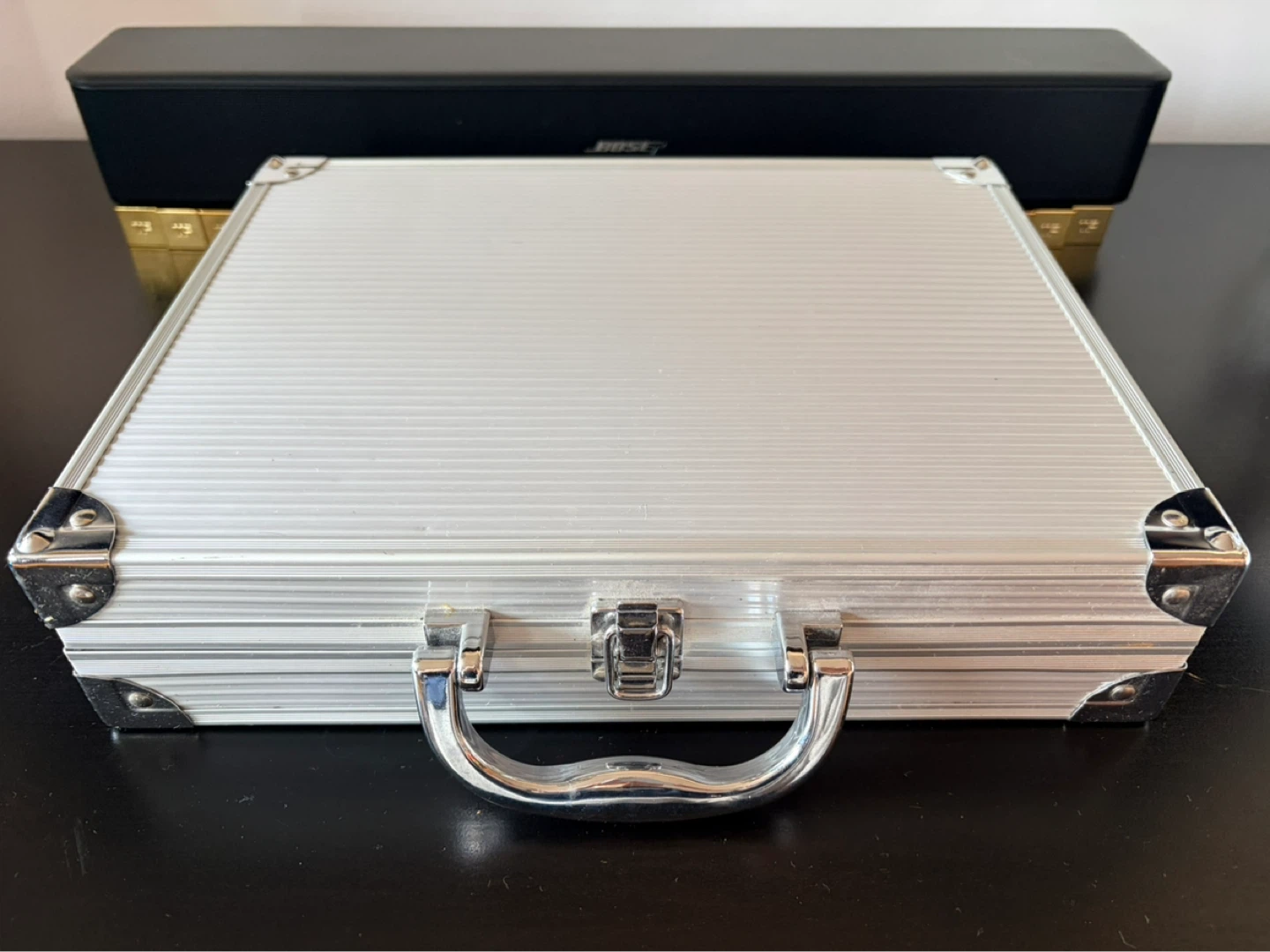Silver Aluminum Briefcase/Case