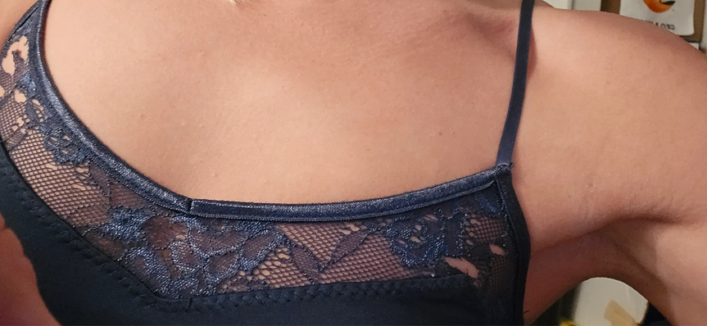 Navy Silk Tank Top - photo 4