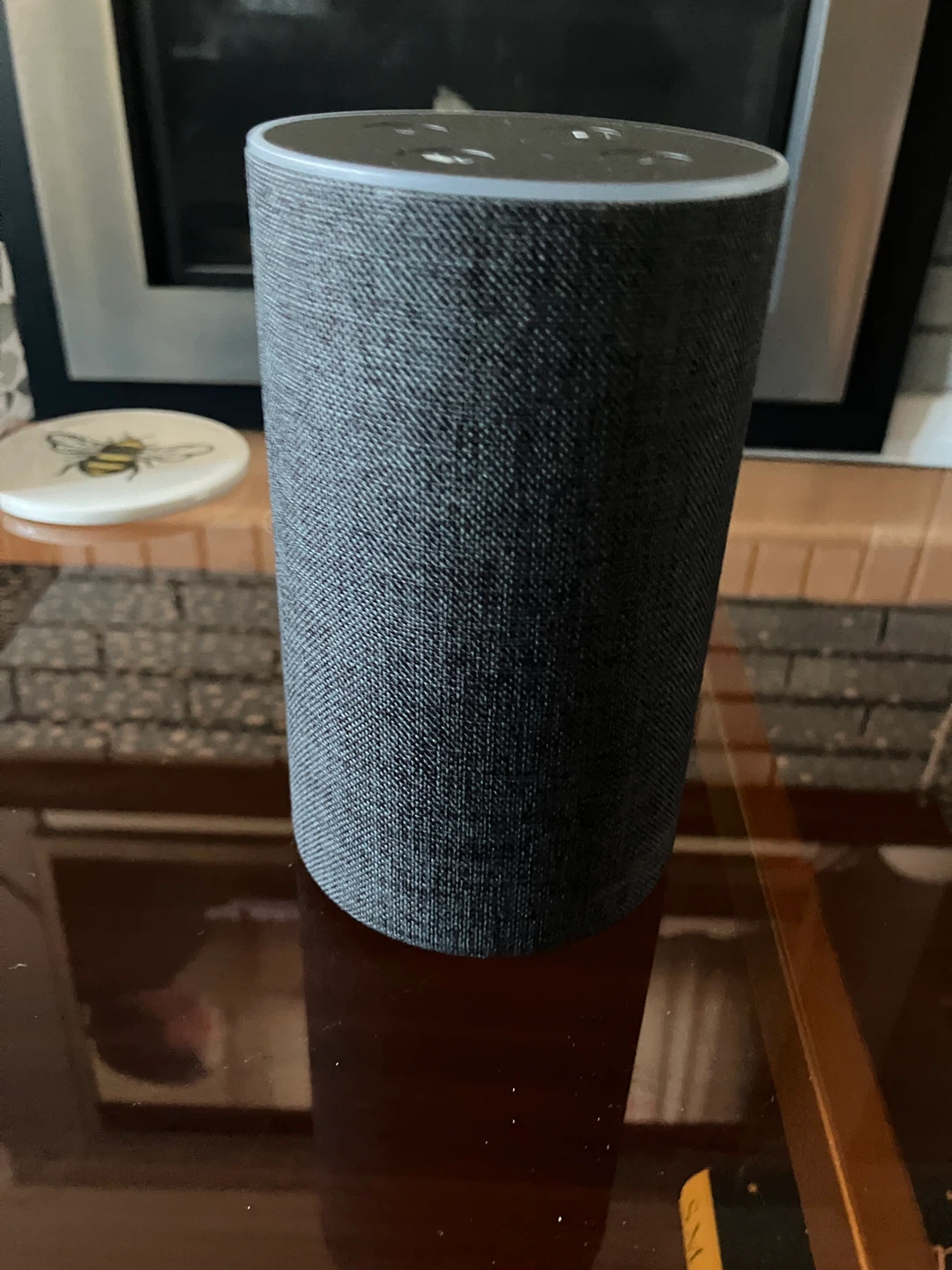 Amazon Echo (2nd Gen) Smart Speaker - Charcoal