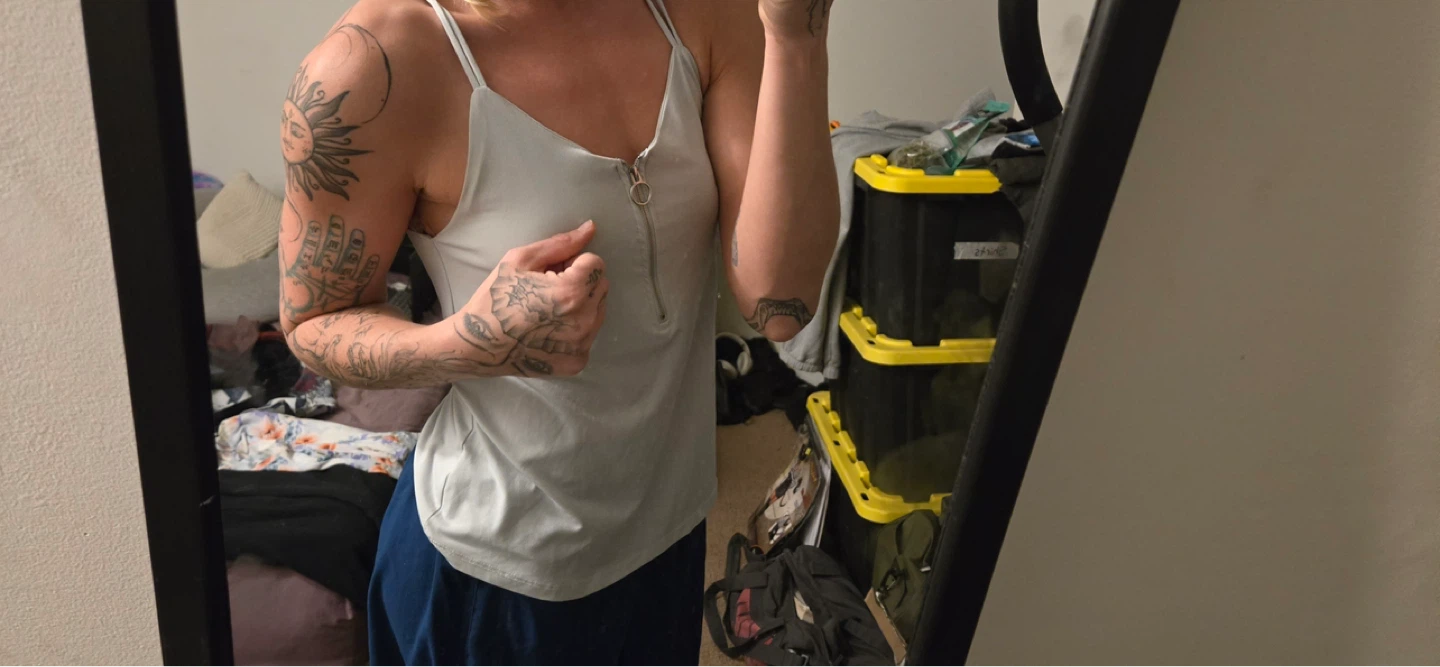 Satin Tank Top