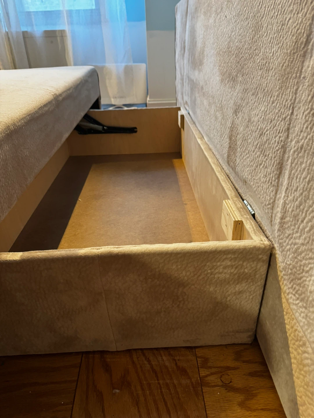 Sofa Bed with storage. - photo 3