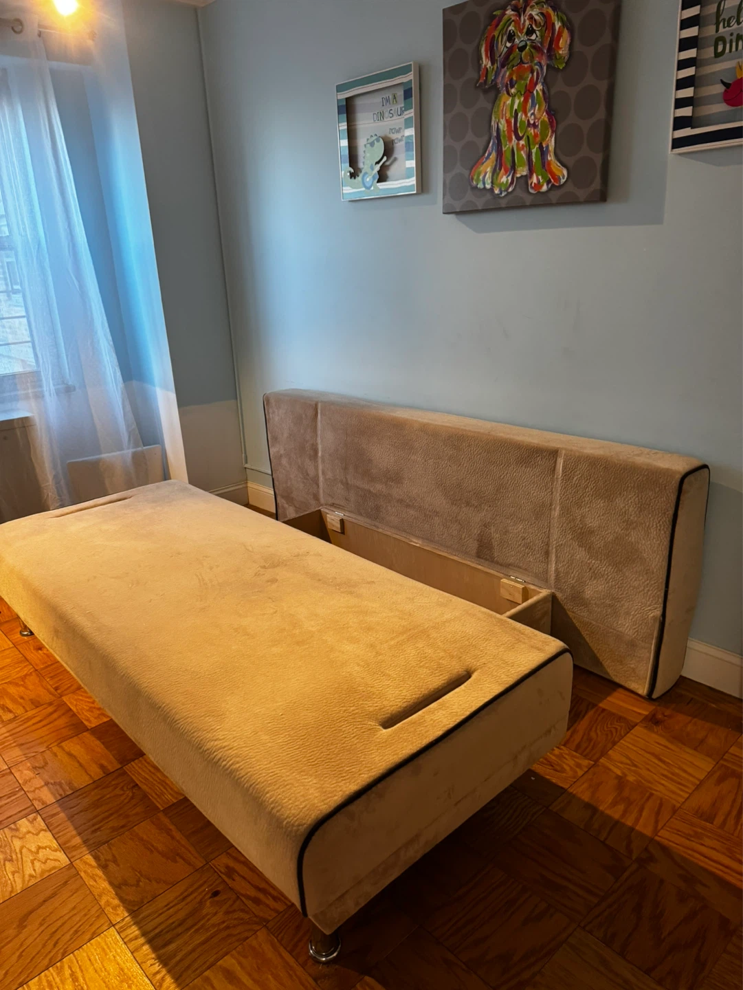 Sofa Bed with storage. - photo 2
