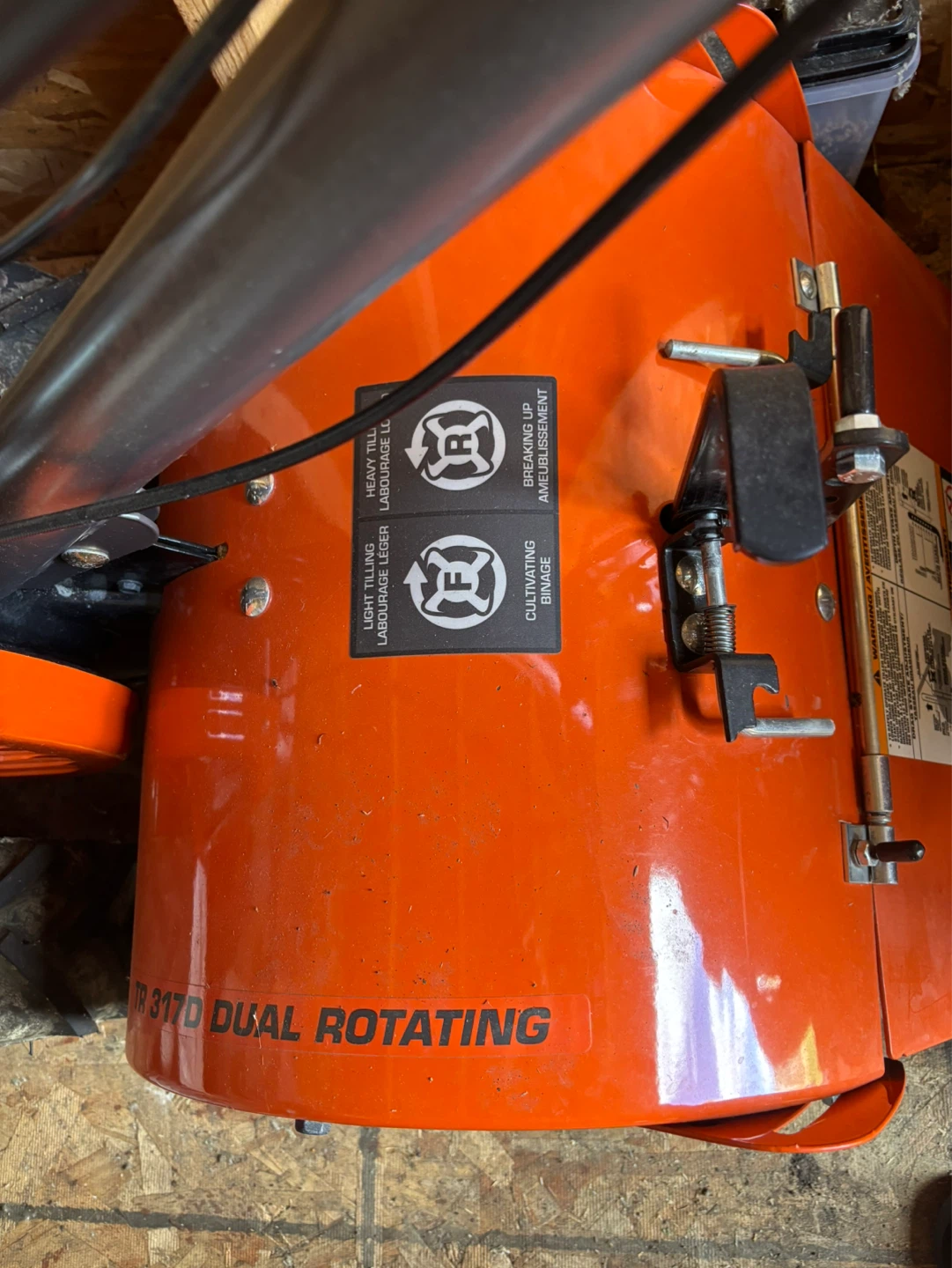 Husqvarna TR 317D Dual Rotating Tiller - photo 3