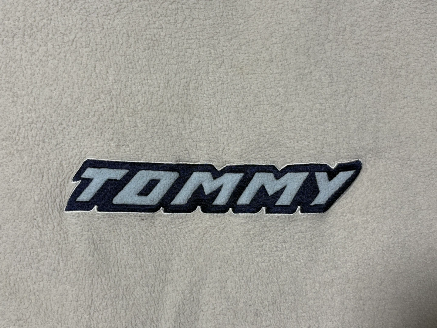 🩵🤍Tommy Fleece Hoodie - photo 3