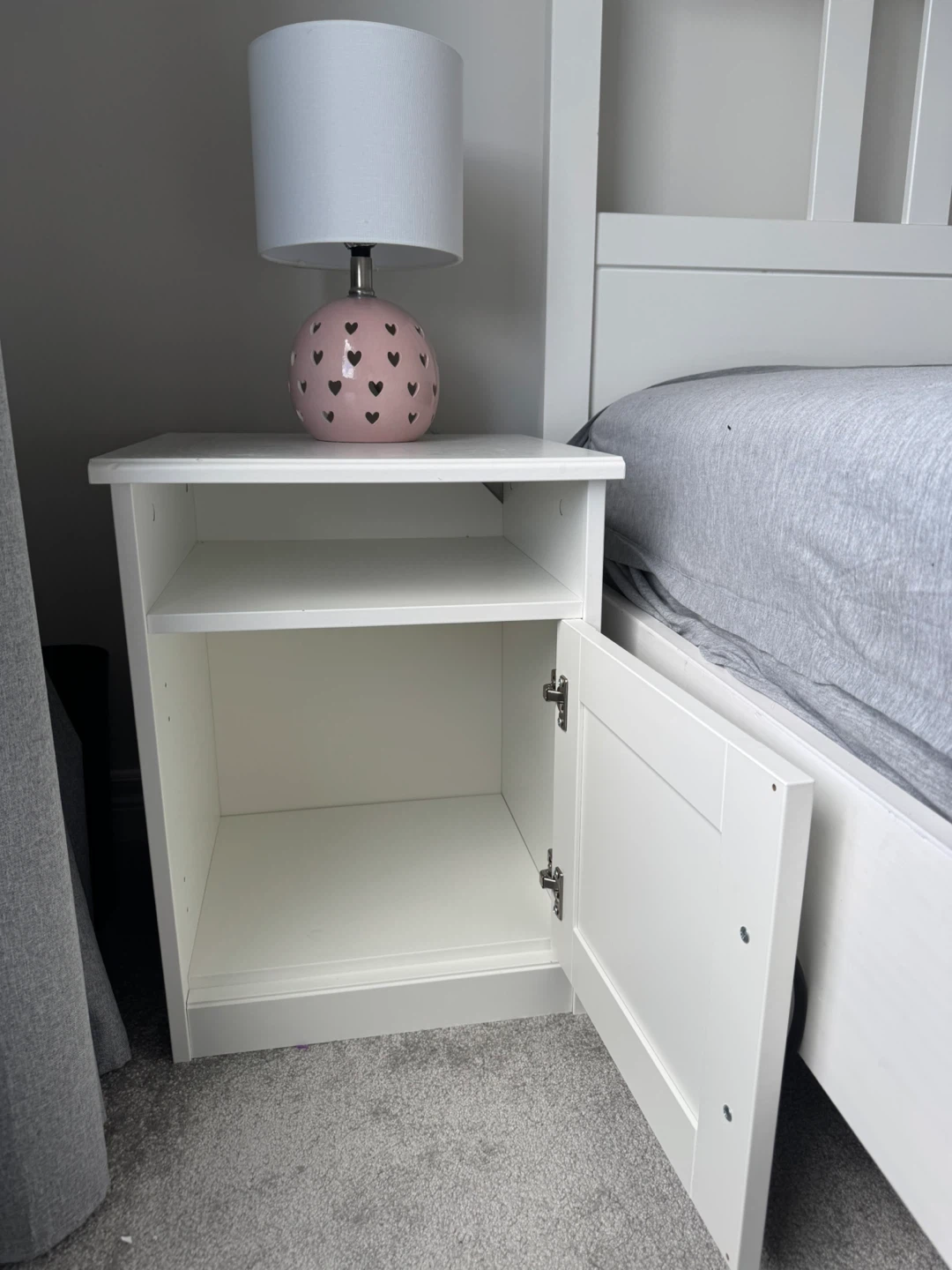 IKEA SONGESAND Nightstand - White - photo 2